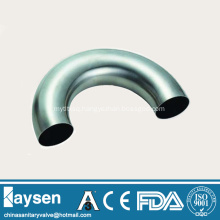 BPE Sanitary welded elbow 180 degree